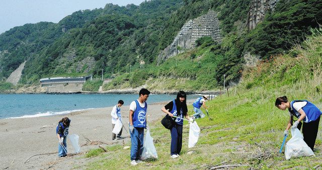 海岸　学生 美しい鋸南の海岸を守りたい 筑波大生ら清掃活動：東京新聞デジタル