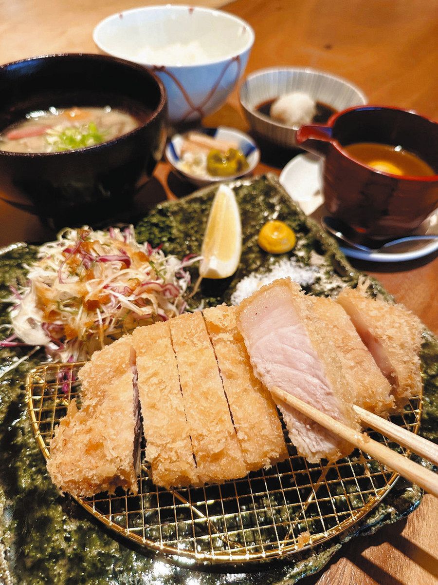 おニュー☆グルメ＞とんかつじゅんちゃん（坂東もち豚 ロース