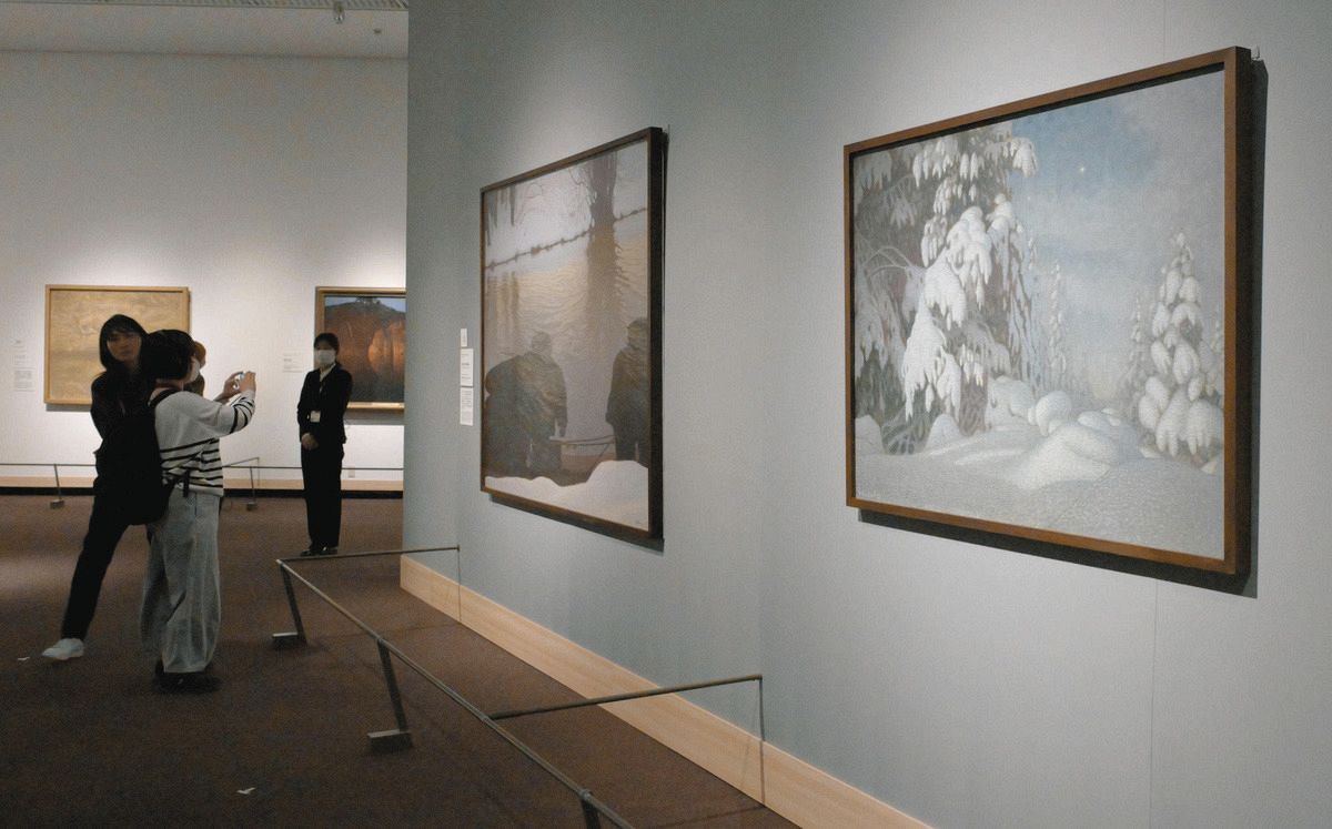 北欧の自然や暮らしをモチーフに独自の表現を追求…「スウェーデン絵画