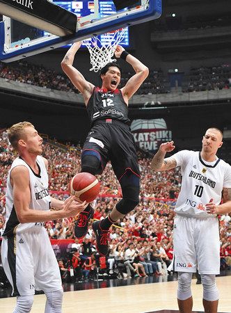 格上ドイツに逆転逃げ切り バスケットボール 強化試合 東京新聞 Tokyo Web