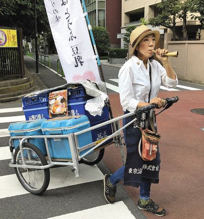 きょうは豆腐の日 地域見守る 都心の行商 「孤独死なくしたい」：東京