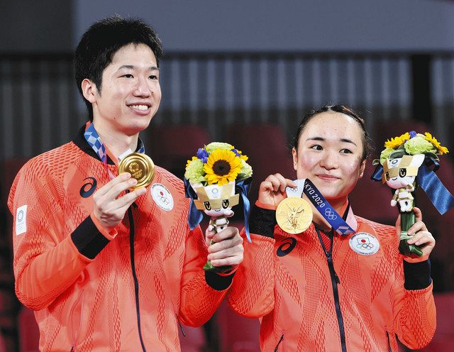 五輪功績たたえ 金 ポスト 卓球 水谷選手の希望で練習拠点の川崎区藤崎に設置 東京新聞 Tokyo Web