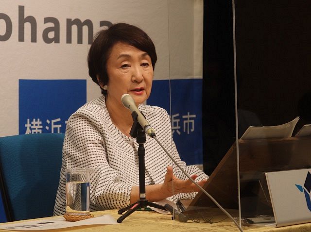 林市長の反対意見を発表「意義見いだしがたい」 横浜市のＩＲ誘致の ...
