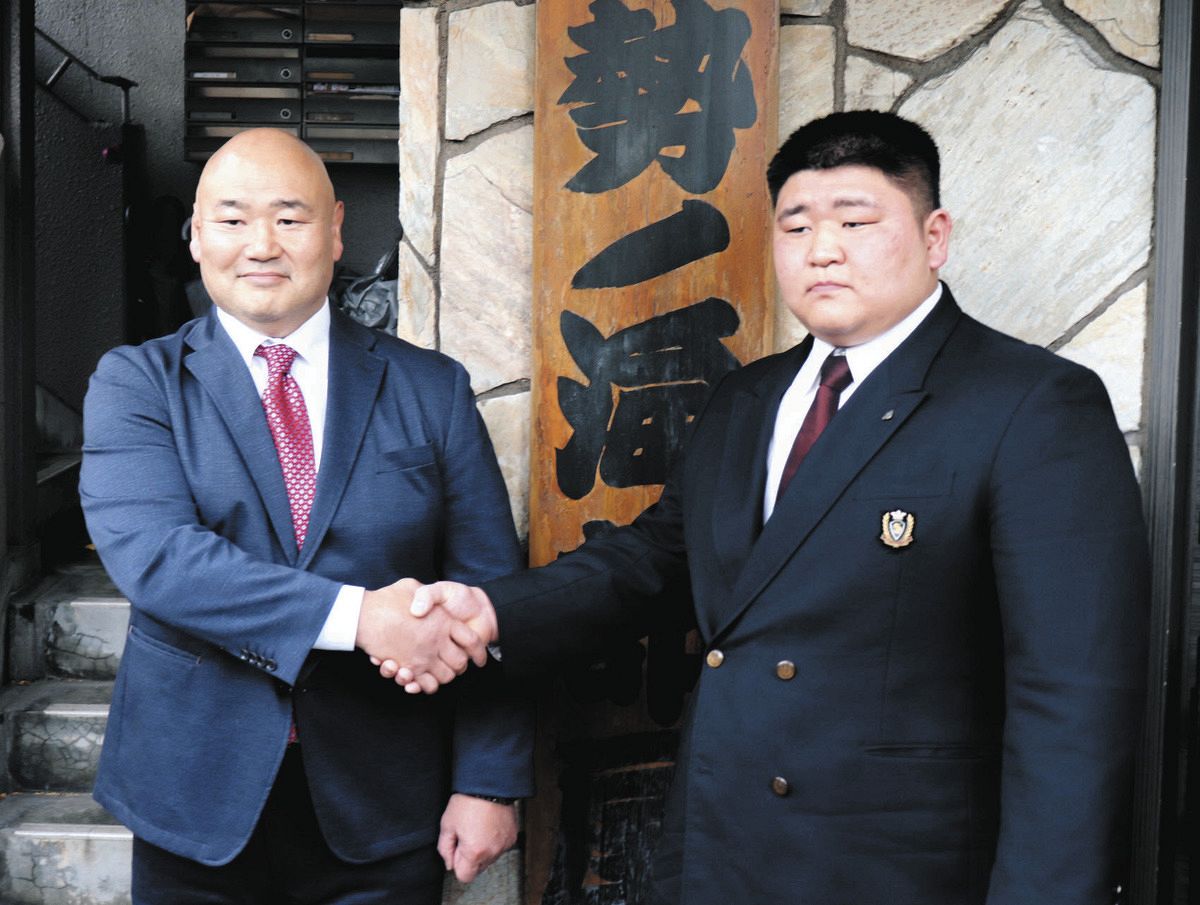 元大碇・甲山親方の次男、斎藤忠剛 父と兄がいる伊勢ノ海部屋に入門 