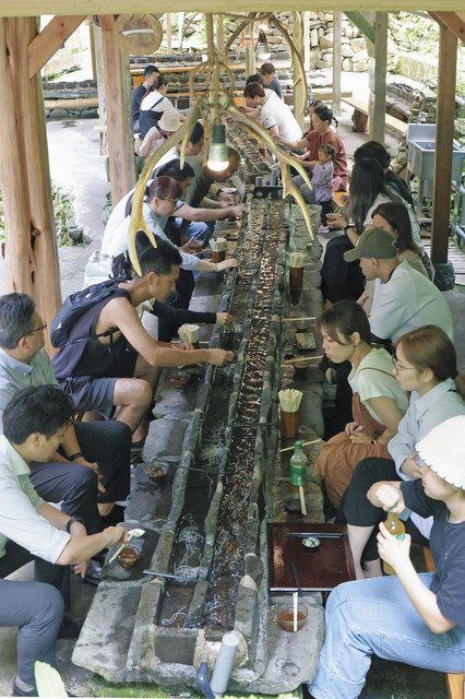 【9月限定価格】流しそうめん　6m 油抜き　ササクレ除去 P000377F13.jpg?v=1