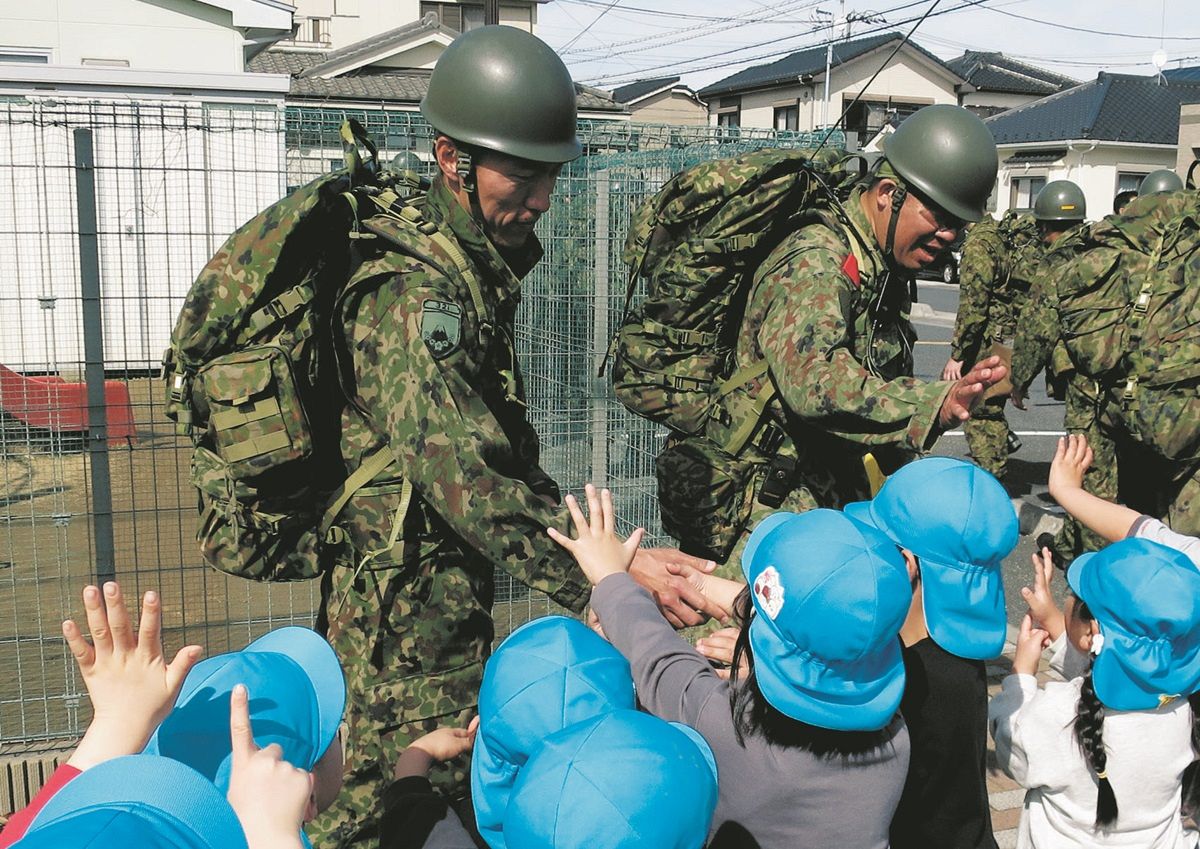 埼玉県吉川市での自衛隊「行進訓練」の目的は？ 「身近になった 