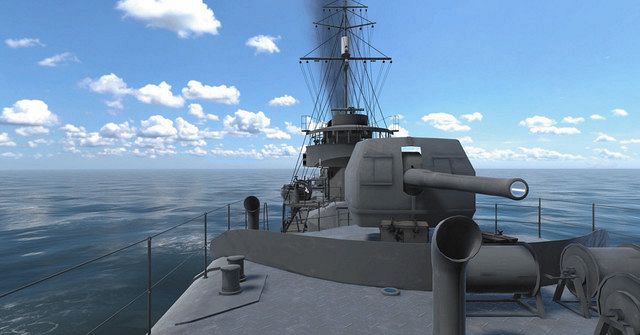 「ＶＲ菊月」のスクリーンショット＝駆逐艦菊月会提供