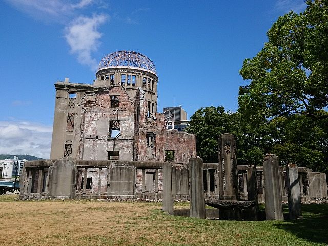 広島市の原爆ドーム（資料写真）