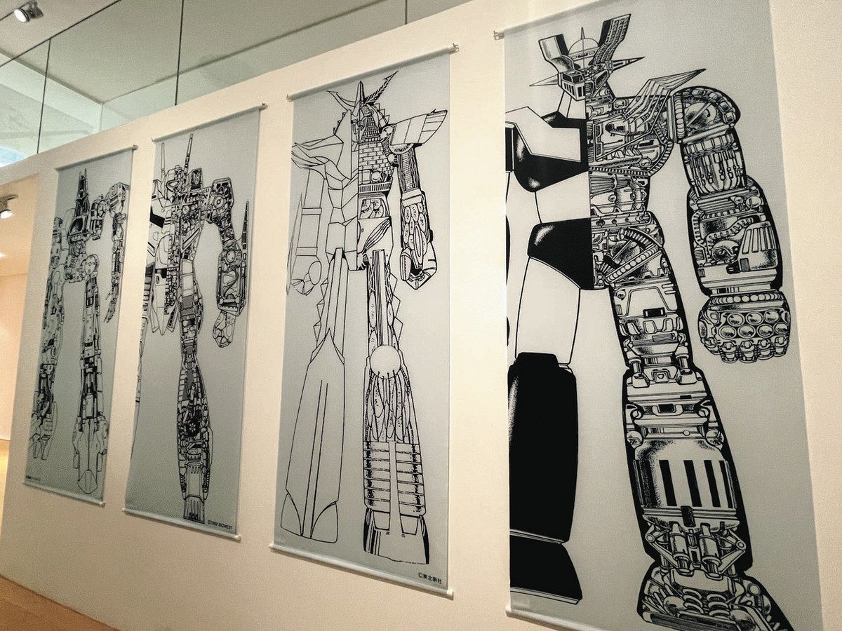 ガンダム、マジンガーZ…巨大ロボットの迫力体感 アニメと同じ高さ18