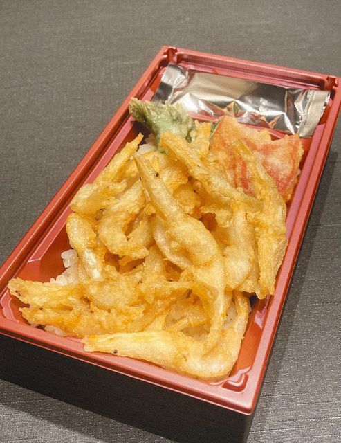 テークアウト グルメ 富山 白えび亭東京駅店 白えび天丼 東京新聞 Tokyo Web