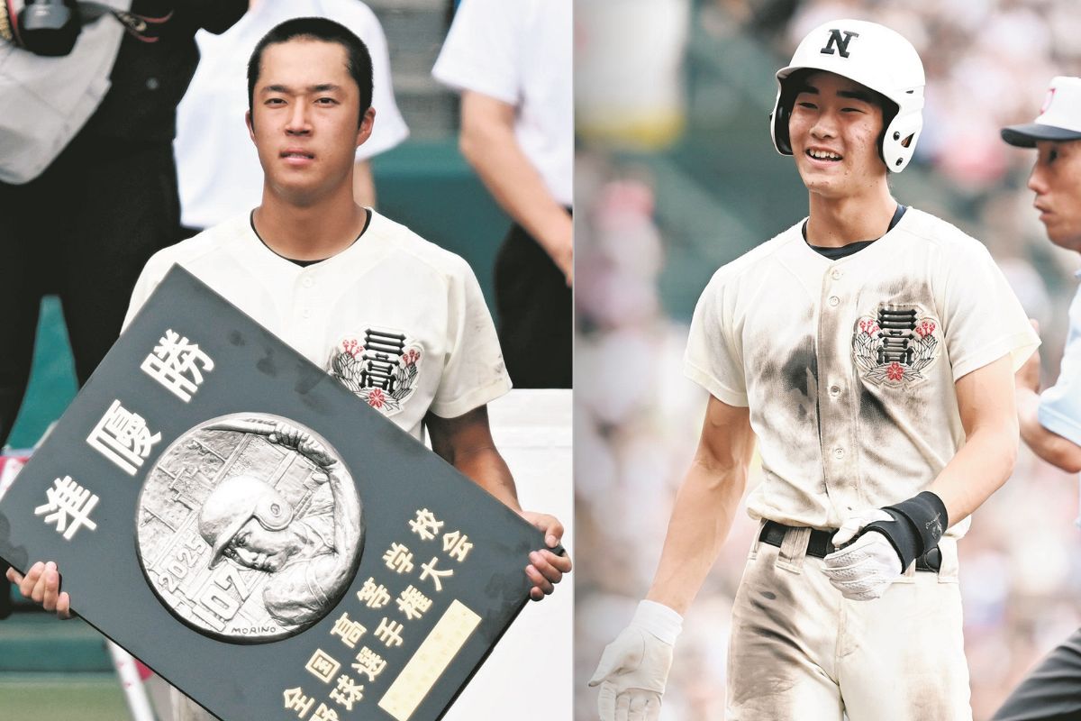 本間律輝主将「甲子園に感謝したい」 日大三は準優勝 2年生田中諒 