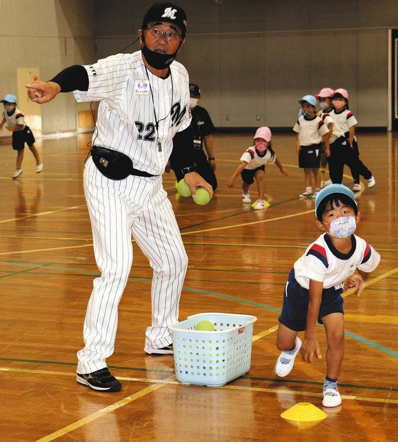 我孫子の幼稚園児 野球の第一歩 楽しかった ロッテ元選手ら訪問授業 東京新聞 Tokyo Web