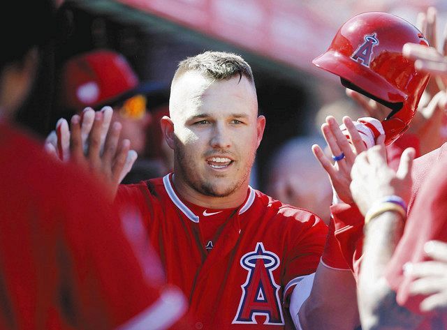 エンゼルスのトラウト＝ＵＳＡＴＯＤＡＹ・ロイター・共同