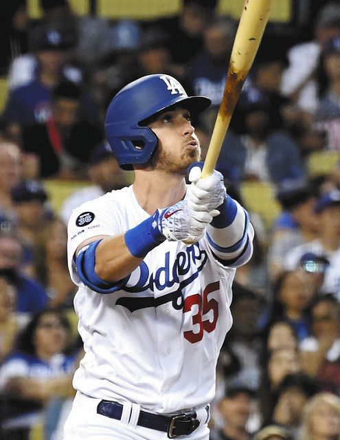 ドジャースのベリンジャー＝ゲッティ・共同 