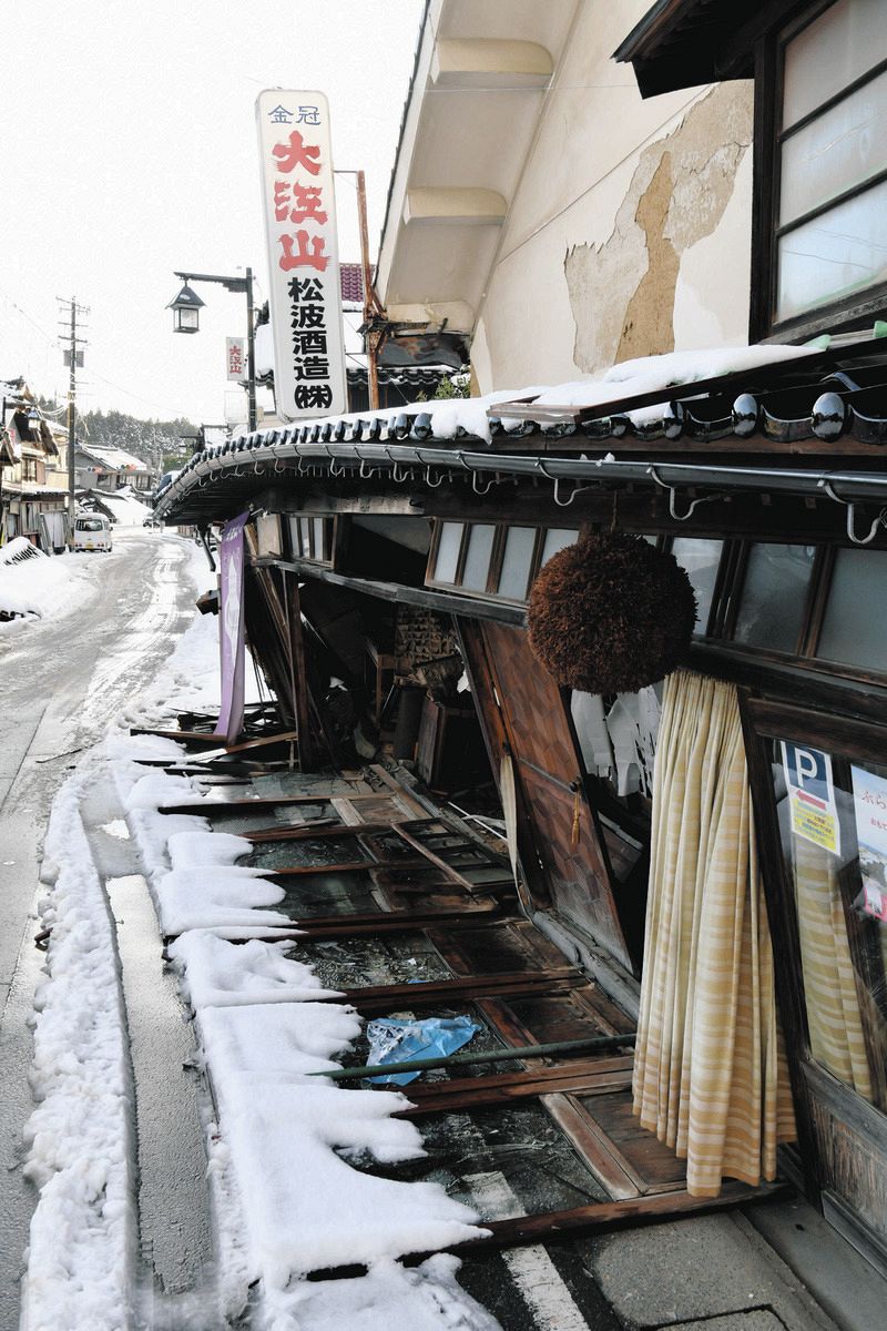 ブランドは必ず残す」奥能登の酒蔵、地震で大打撃でも決意 他地域の
