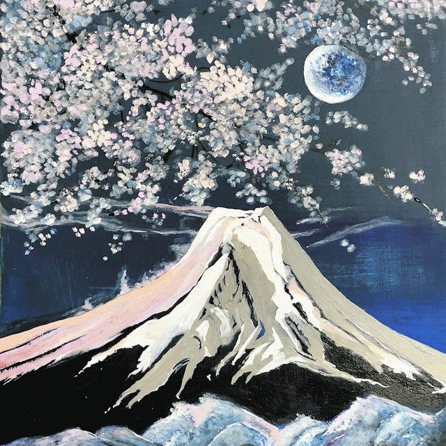 義手の画家・倉持智行さん（坂東市） 事故がなければ描いていない