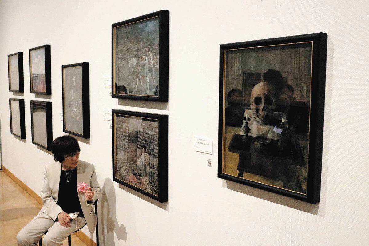 広島原発絵画 広島の10代たちが、アートで原爆の恐怖を伝える｜ARAB NEWS