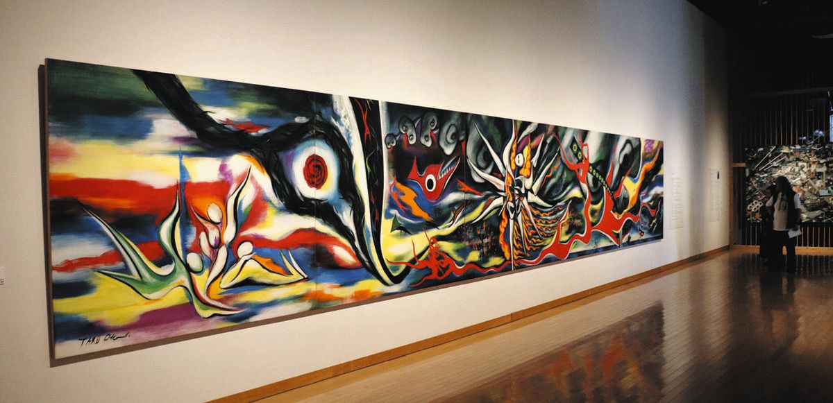 広島原発絵画 丸木夫妻の絵 公開修復へ 広島市現代美術館「原爆－ひろしまの図