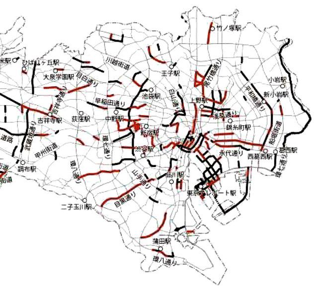 自転車レーン計画 山あり谷あり！？ 都、１０年間で６００キロ整備へ 