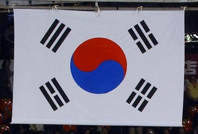 韓国の国旗（資料写真）