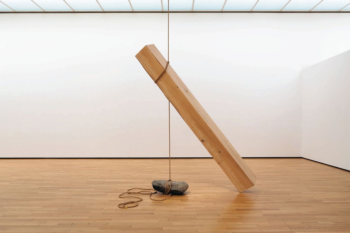 吉田克朗展―ものに、風景に、世界に触れる＞（上）Cut-off（Hang） 「これって芸術？」反応歓迎：東京新聞 TOKYO Web