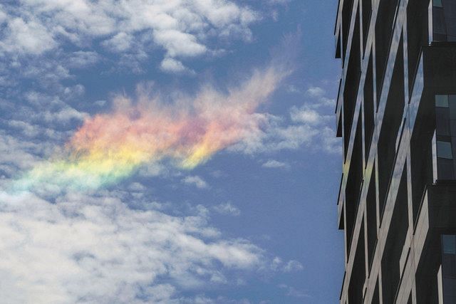 東京の空に虹色の雲 環水平アークが出現 東京新聞 Tokyo Web