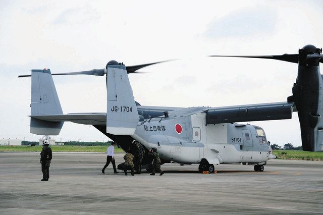 2022回顧 取材メモから＞（4）オスプレイ 安全性がより注目 木更津に