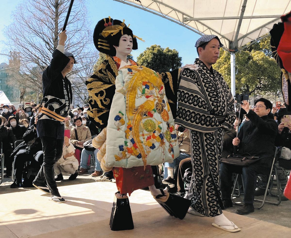 花魁 道中 と は