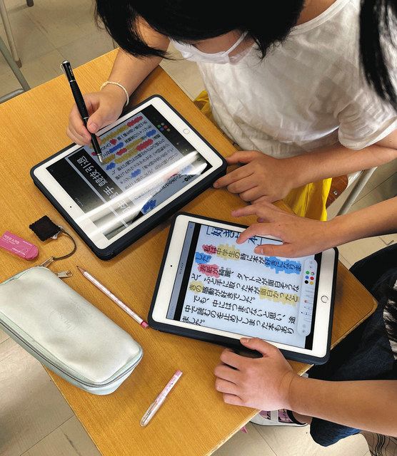 ぱらぱらじっくり 教育に新聞を 文の組み立て 主語や述語 色分けして学ぶ 東京新聞 Tokyo Web