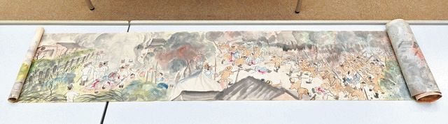 朝鮮人虐殺を描いた「関東大震災絵巻」が初公開 福島出身の元教員・画家の作品か 東京・新宿の高麗博物館：東京新聞 TOKYO Web