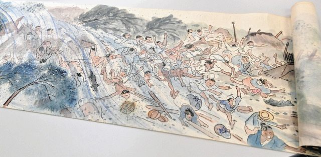 朝鮮人虐殺を描いた「関東大震災絵巻」が初公開 福島出身の元教員・画家の作品か 東京・新宿の高麗博物館：東京新聞 TOKYO Web