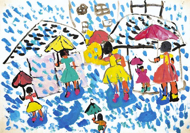 児童の絵 半世紀を超えて 映像ディレクター、500点の作品集出版 20代