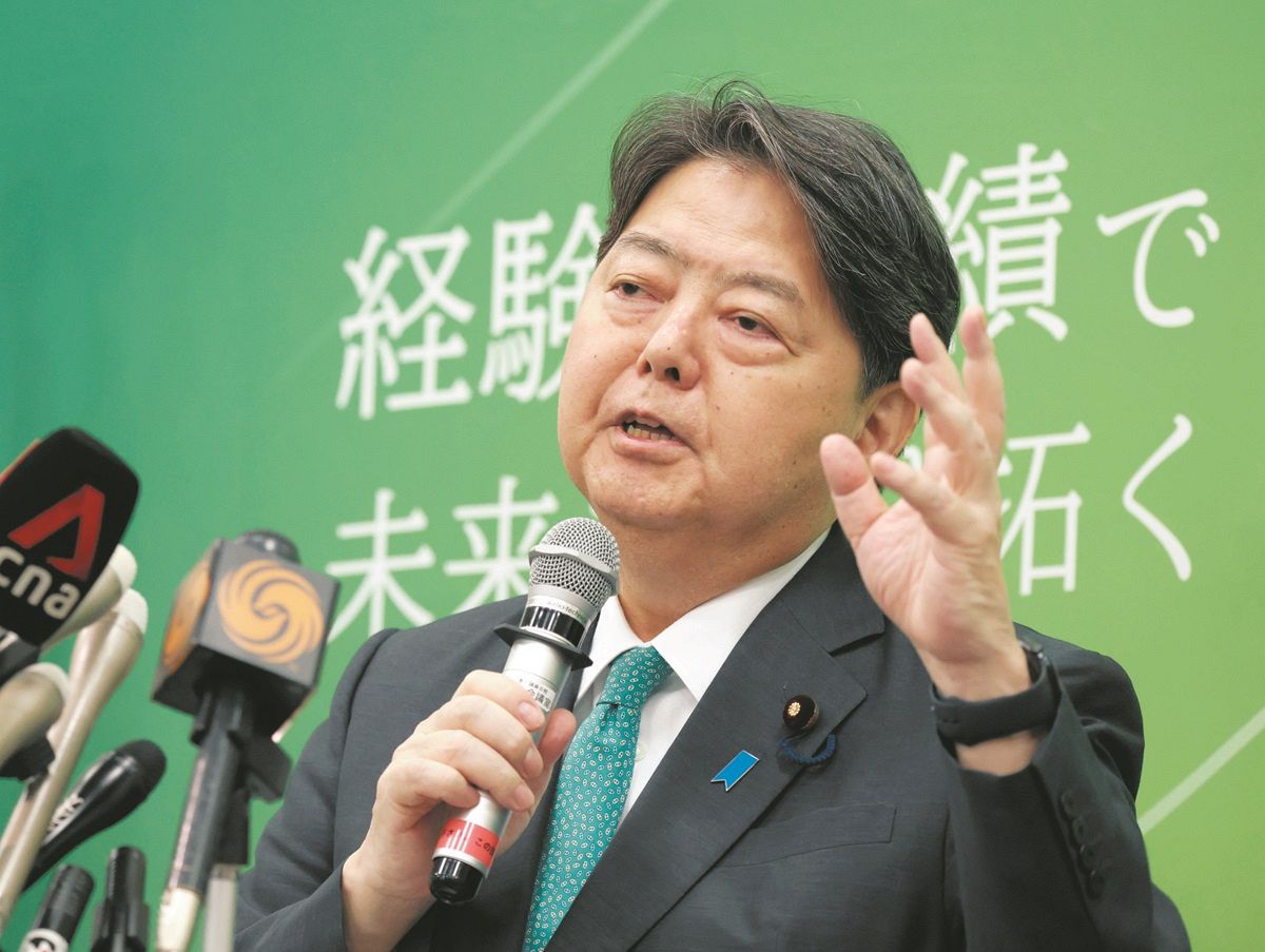 詳しく〉林芳正官房長官の出馬会見 野党との連携「自民党総裁選で議論 