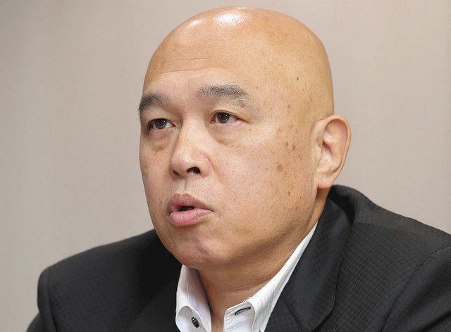 スーパー「ナンペイ」強盗殺人事件の捜査を続ける警視庁捜査一課の岩城茂警視＝２３日、警視庁で