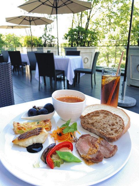 テラス De グルメ 大宮璃宮 カフェ レストラン四季庭 ワンプレートランチ 東京新聞 Tokyo Web
