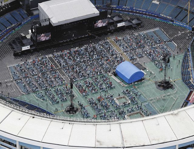 千葉の音楽フェス 有観客で開幕 市の担当者は感染対策を評価 ルール守られている 東京新聞 Tokyo Web 千葉の音楽フェス 有観客で開幕 市の担当者は感染対策を評価 ルール守られている 東京新聞 Tokyo Web
