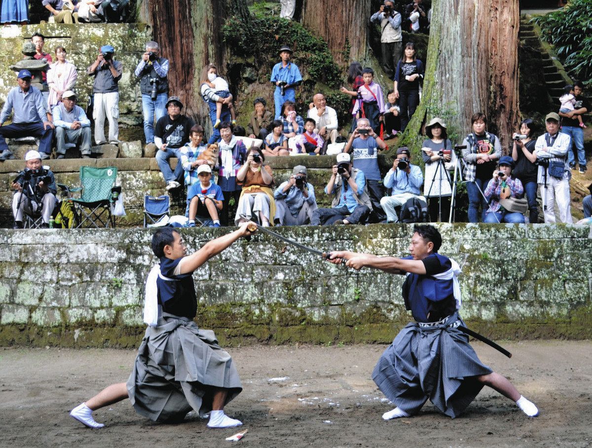 6年ぶり 棒術・羯鼓舞 君津・三島神社で1日に例大祭：東京新聞デジタル