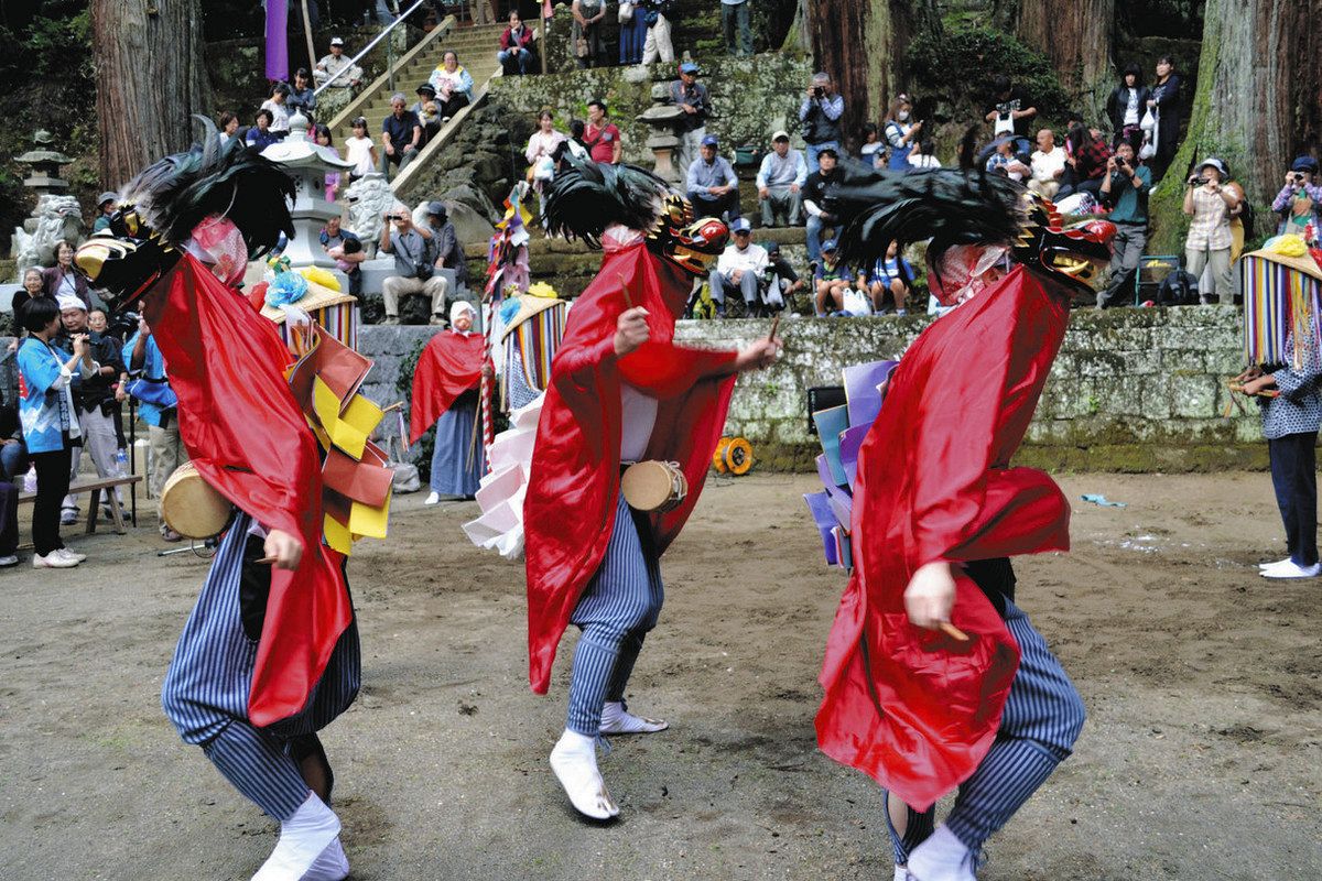 6年ぶり 棒術・羯鼓舞 君津・三島神社で1日に例大祭：東京新聞デジタル