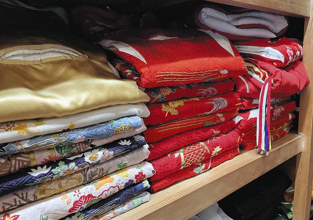 衣裳部屋の棚