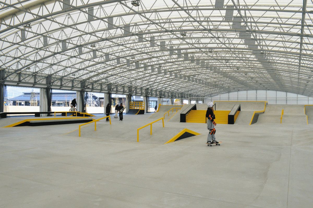 宇都宫市启用日本最大室内滑板公园，采用Park-PFI模式