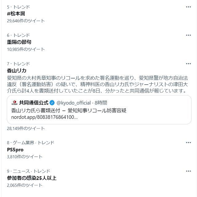 香山リカ氏、津田大介氏らの「書類送付」が意味するものとは 愛知県