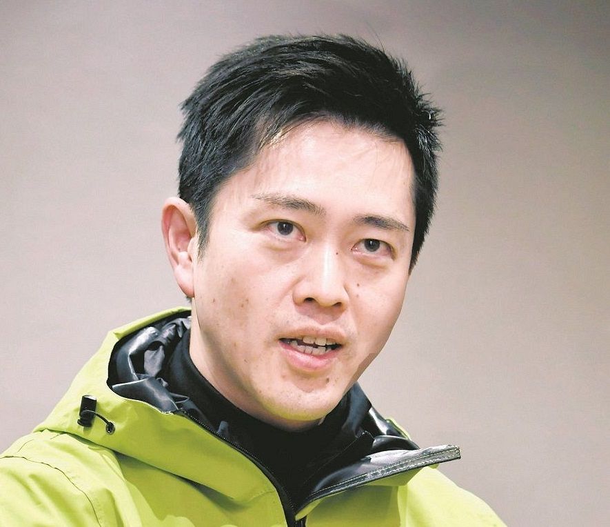 Osaka Prefecture Governor Hirofumi Yoshimura = Photo taken in 2023