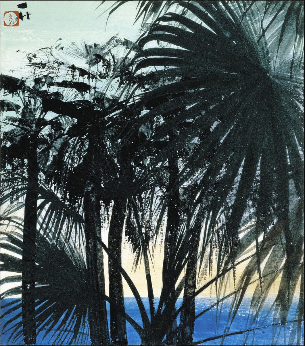 田中一村と千葉 市美術館から＞思い込めた旅土産の色紙絵：東京新聞