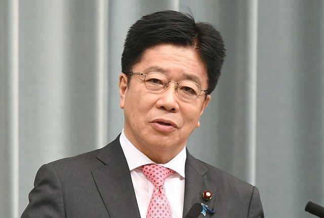 加藤勝信官房長官