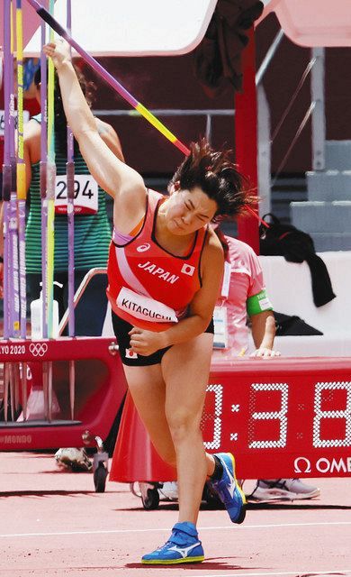 北口榛花が決勝進出 日本勢では前回の東京大会以来57年ぶり 陸上女子やり投げ 東京新聞tokyo Web