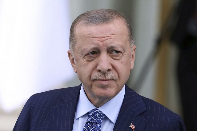 トルコのエルドアン大統領＝ＡＰ
