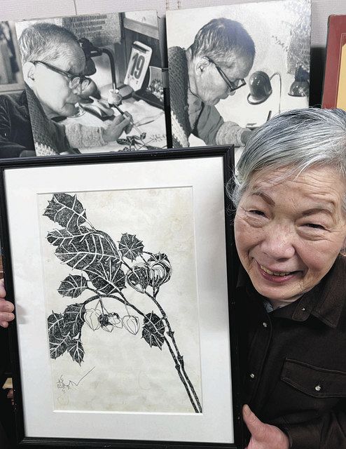 植物図鑑が結ぶ夫婦の絆 版画家の鈴木賢二・よし「合作」を紹介