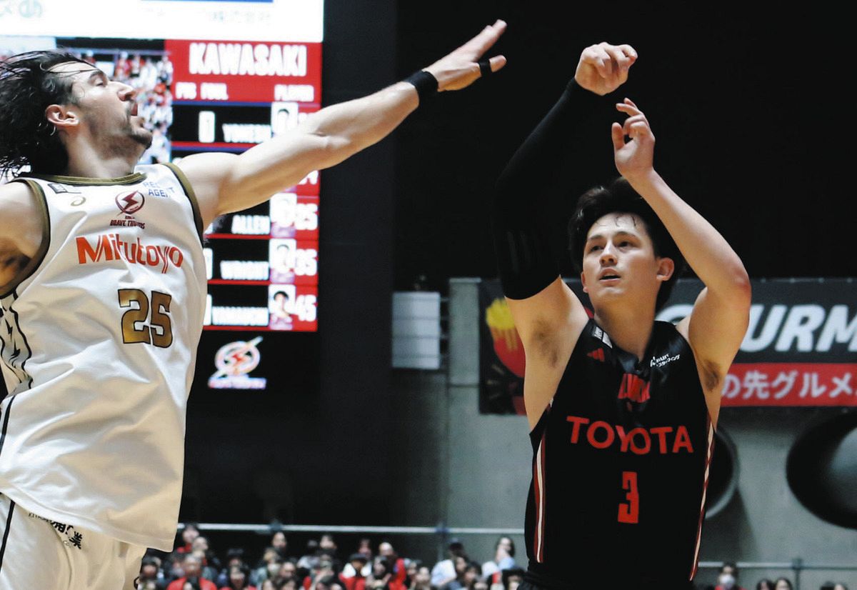 アルバルク東京が川崎に連勝 テーブス海、代々木第一体育館で最後の