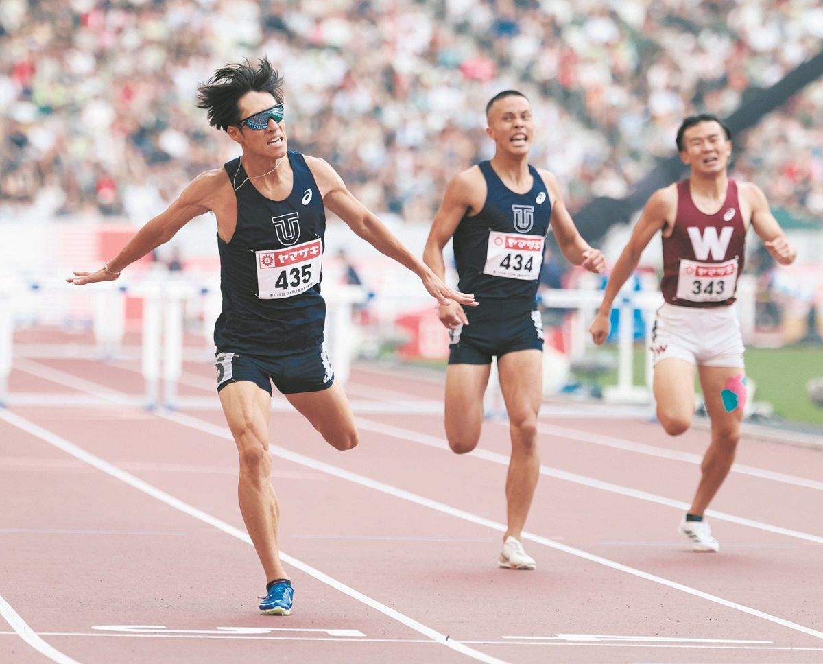 男子400mハードル、小川大輝が2年ぶりV 陸上日本選手権