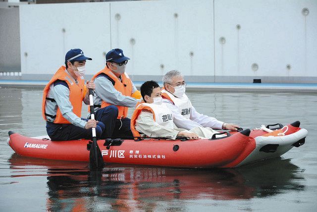 救助ボートで水害へ備え 江戸川区が配備 避難時の足に 東京新聞 Tokyo Web